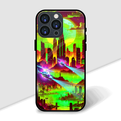 High-Tech City Cover | LED Phone Case